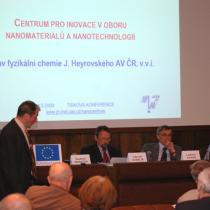 26.10.2010 - Tisková konference u příležitosti úspěšného vybudování Nanocentra