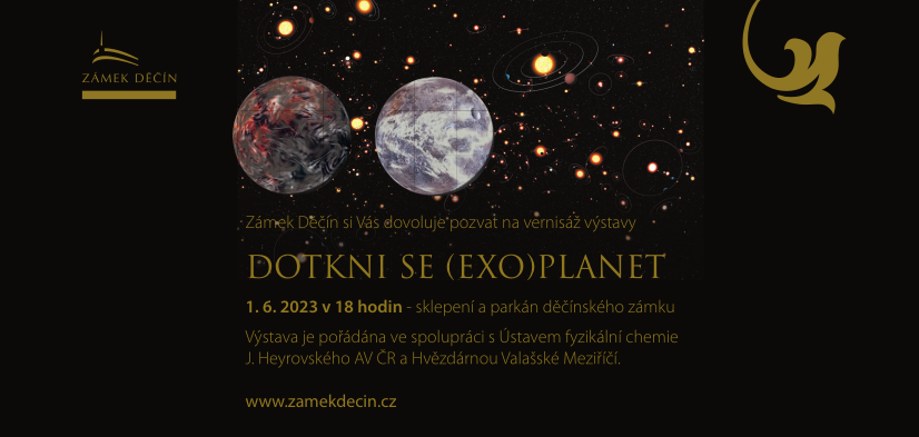 Výstava Dotkni se exoplanet 2023